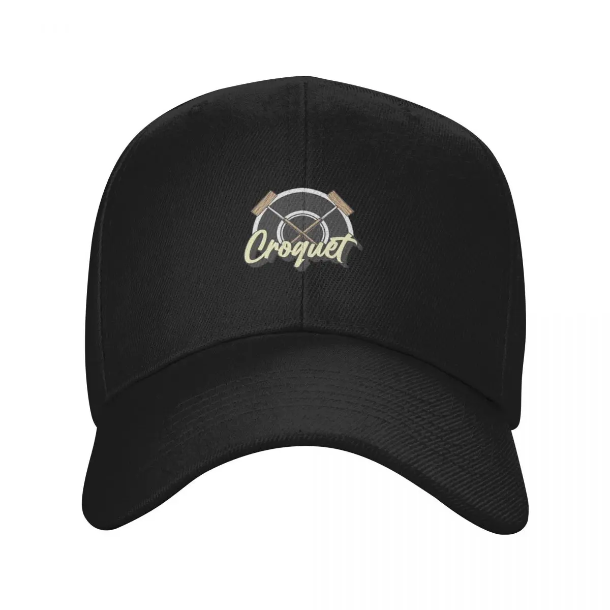 Fashion Croquet Loves Outdoor Game Mallet Croquet Master baseball cap Sweet And Cool Style Sun Visor Hat