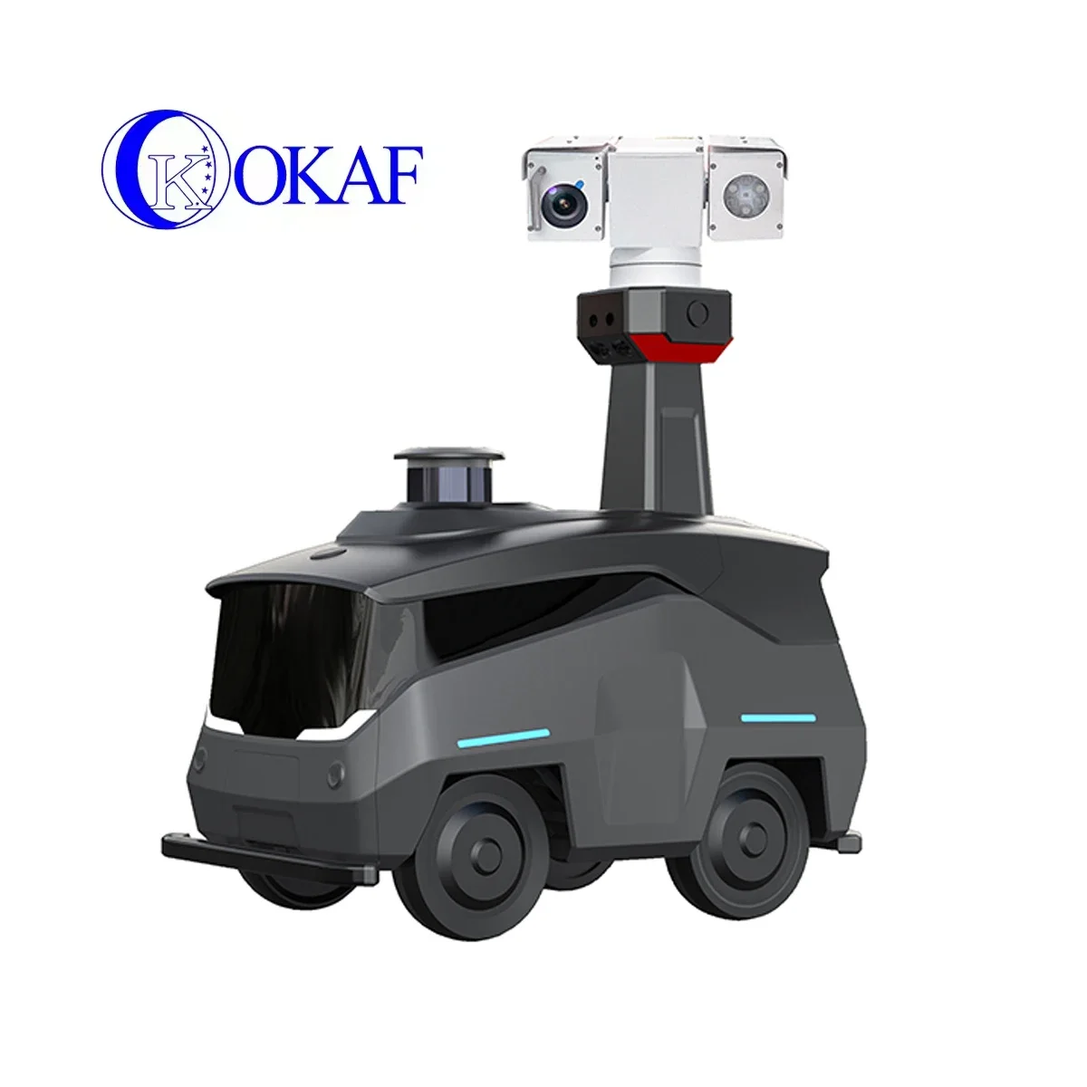 Заводская скидка Security Guard Robot Коммерческая автономная задача расписания для офисного здания Plaza School Mall Генераторная комната