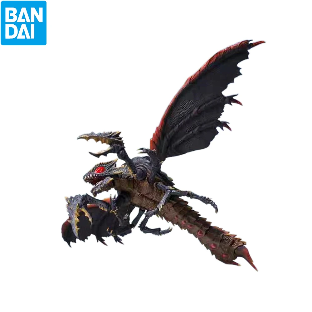 Bandai S.H.MonsterArts Megaguirus Evolution Set Godzilla vs Megaguirus Painted Articulated Figure Monster Collectible Toy