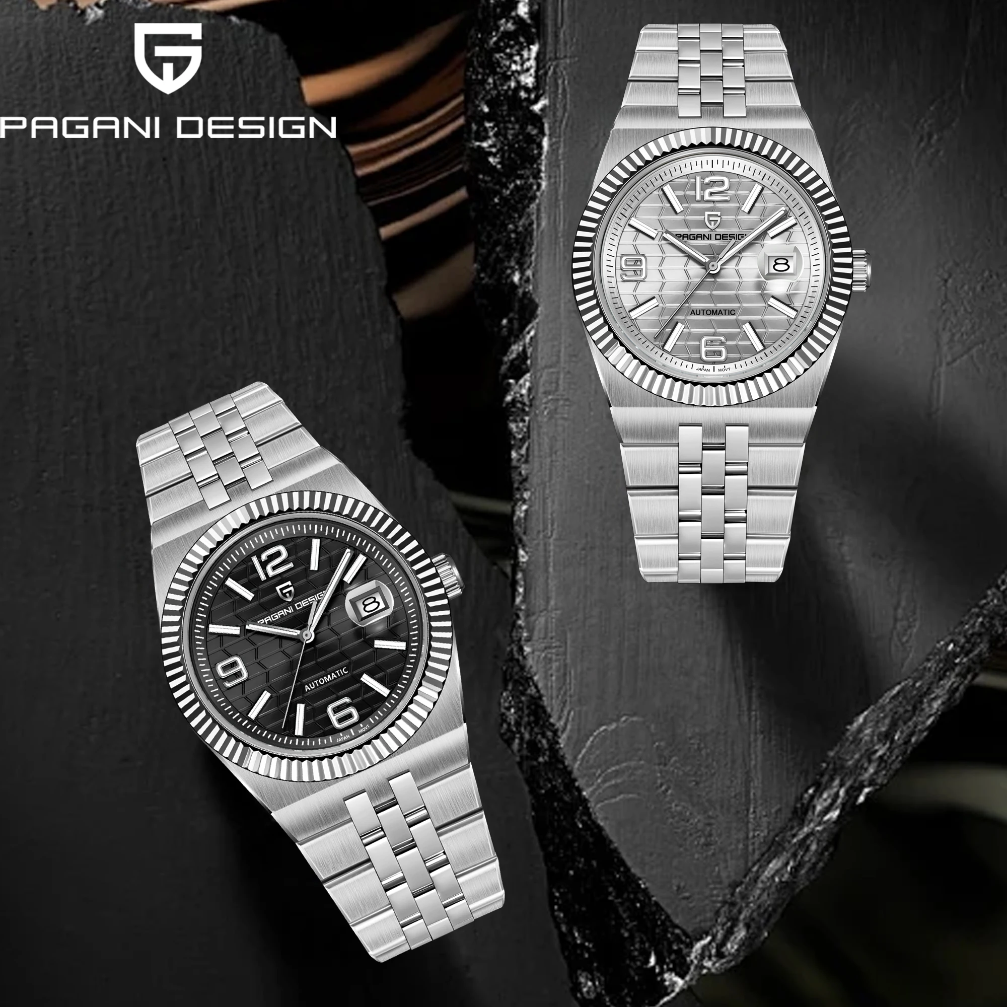

2025 New PAGANI DESIGN Men's Watch Gift Mechanical Watches For Man Luxury Automatic Wrist Watches Stainless Steel Sports Clocks