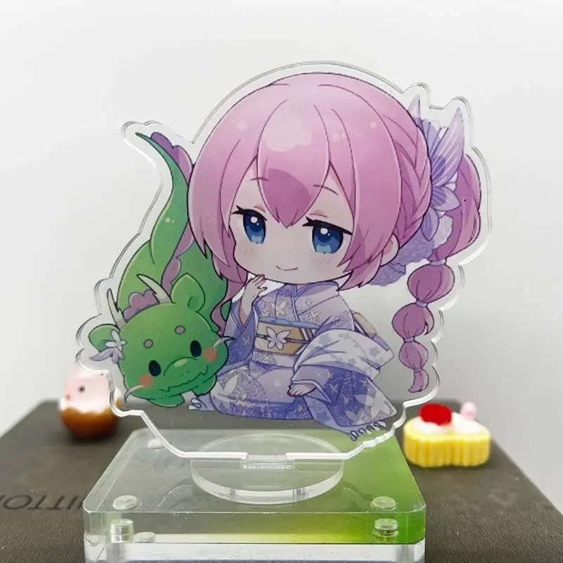 Hatsune Miku Vocaloid Kimono Acrylic Standee Desk Ornament Kawaii Anime Gift for Boys Girls Fans Cartoon Accessory Toy Decor view 5