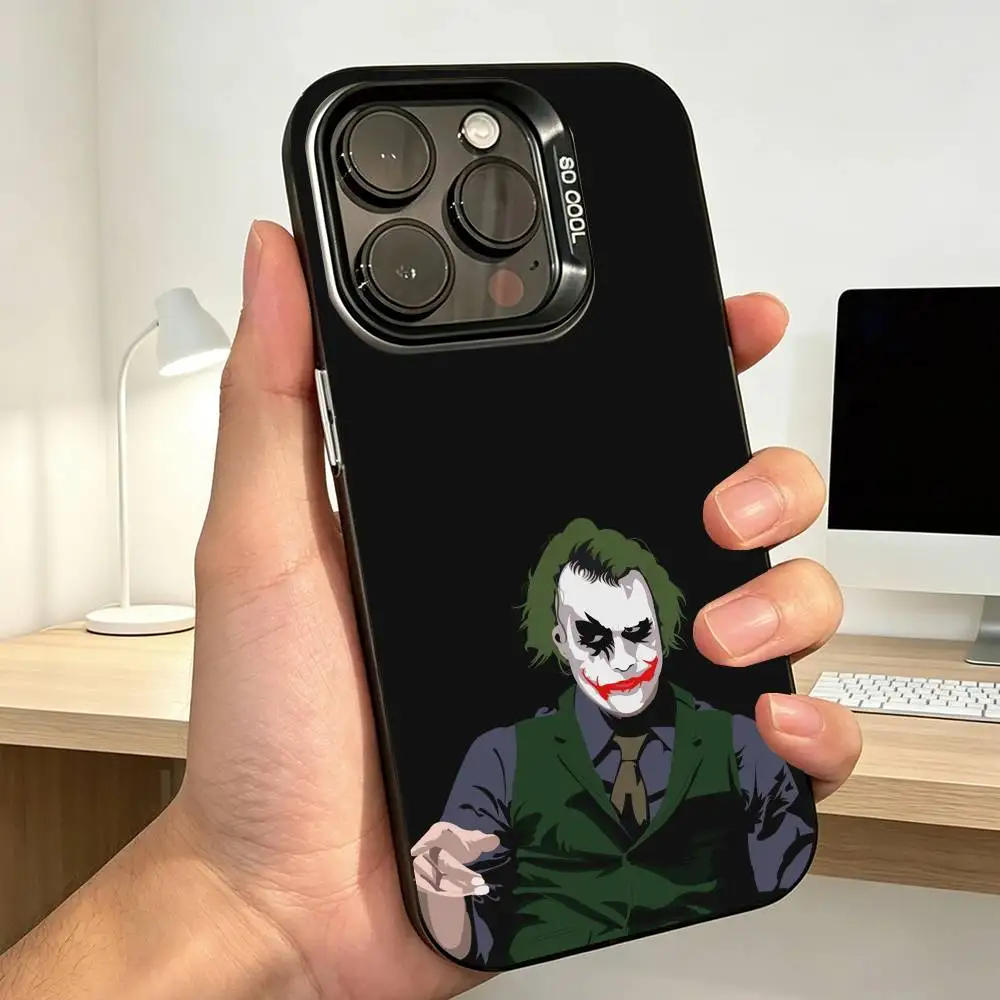 Actor H-Heath Ledger Phone Case For iPhone 17,16,15,14,13,12,11 Plus,Pro Max,XS,Colorful Silver Phone case Funda Cover Gift