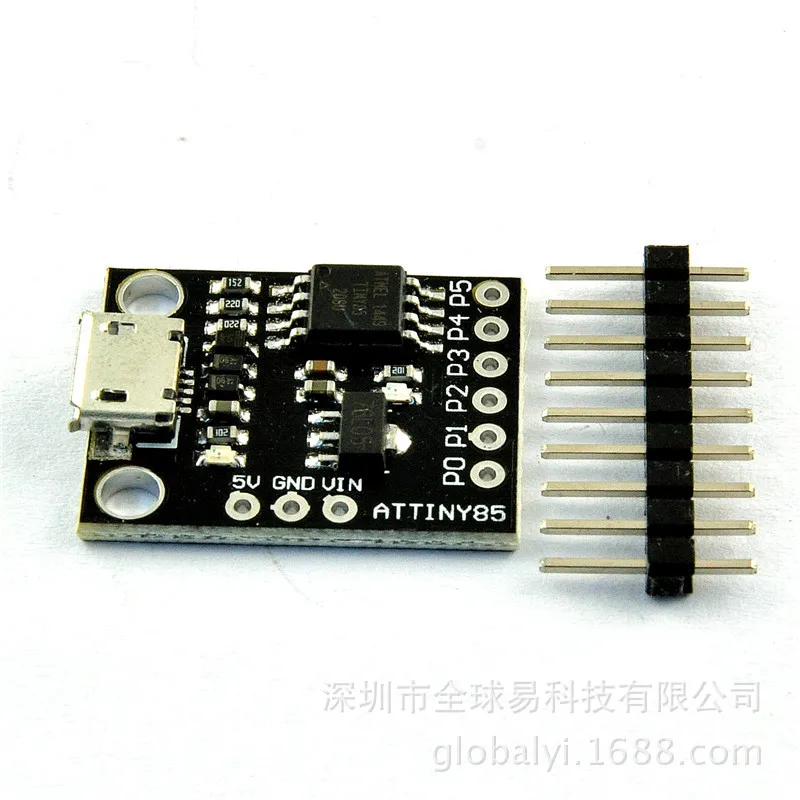ATTINY85 Mini USB Макетная плата — ультрамаленькая плата микроконтроллера для проектов DIY