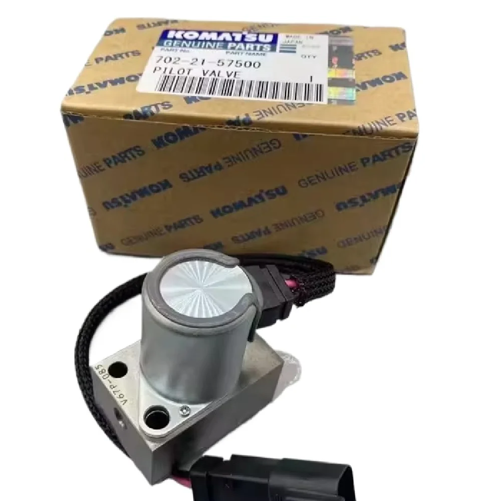 Construction Machinery Parts PC200-7 Excavator Main Pump Solenoid Valve 702-21-57400 Excavator Solenoid Valve