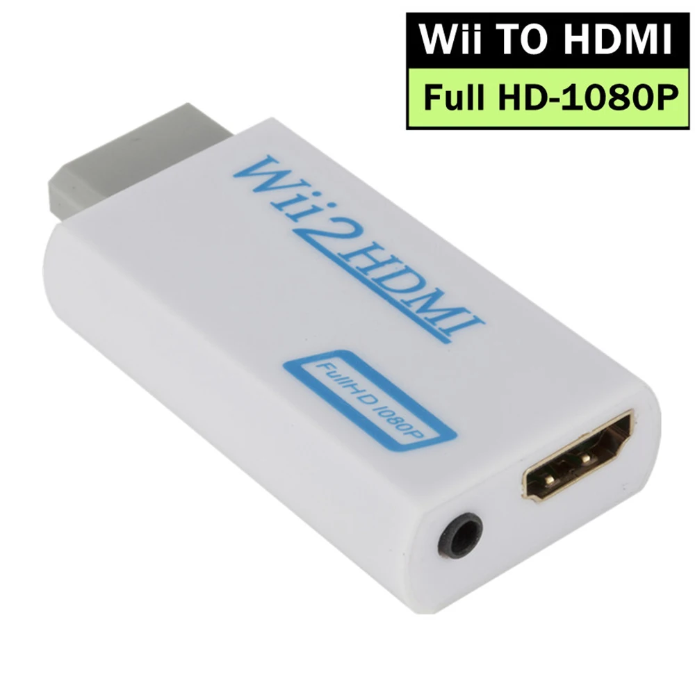 Upgrade Your Audio and Video Experience with the 3.5mm Audio + HDMI Adapter for Wii! (Only .53) Upgrade Your Audio and Video Experience with the 3.5mm Audio + HDMI Adapter for Wii! (Only .53)