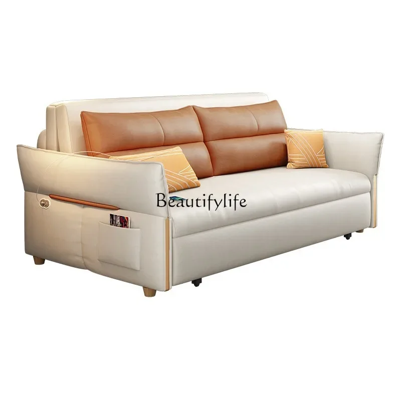 

56*parts and accessories*Electric sofa bed folding sitting and lying dual-purpose automatic multi-functional telescopic bed