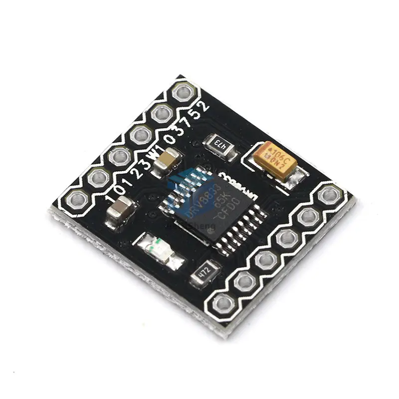 DRV8833 2 Channel DC Motor Driver Module Board 1.5A 3V-10V H-Bridge 4-Wire Step Motor Overcurrent Protection Step Motor Drive