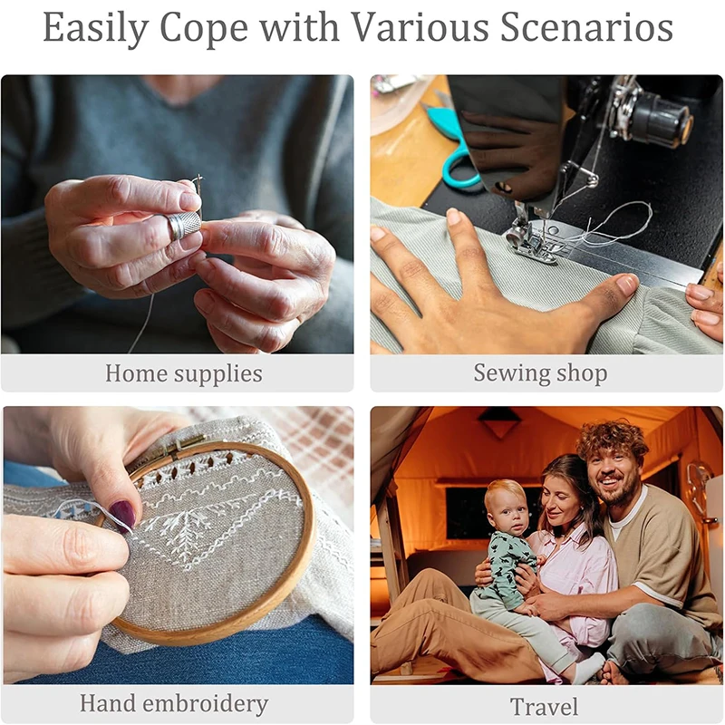 10/20/50 قطعة إبرة سهلة جهاز التلقائي موضوع الإبر أدوات خياطة عراف المسنين الهادي ماكينة خياطة المورد الملحقات