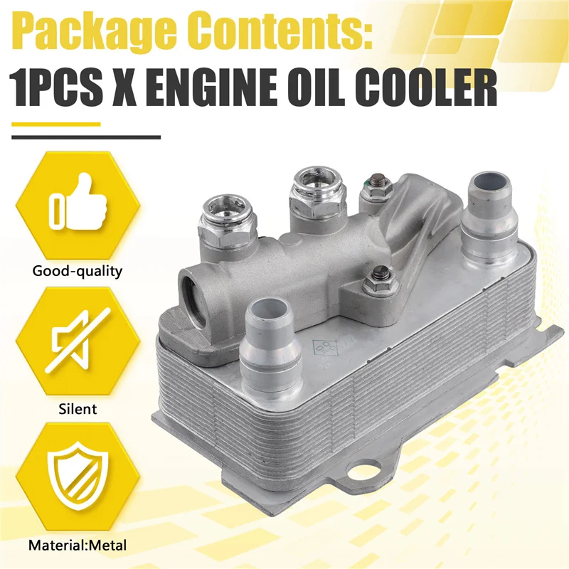 

Plain A0995001900 995001900 New Car Engine Oil Cooler For Mercedes-Benz W205 A205 C205 S205 S213 C253 C217 2014-2018