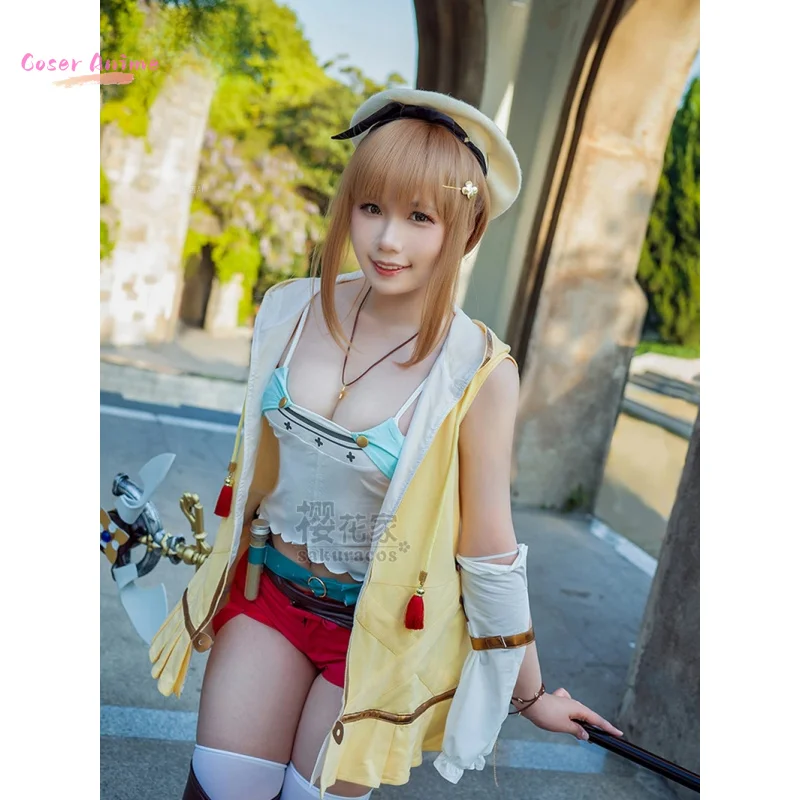 Juego Anime Atelier Ryza Ryza Cosplay disfraz uniforme Halloween carnaval fiesta Navidad juego ropa de rol