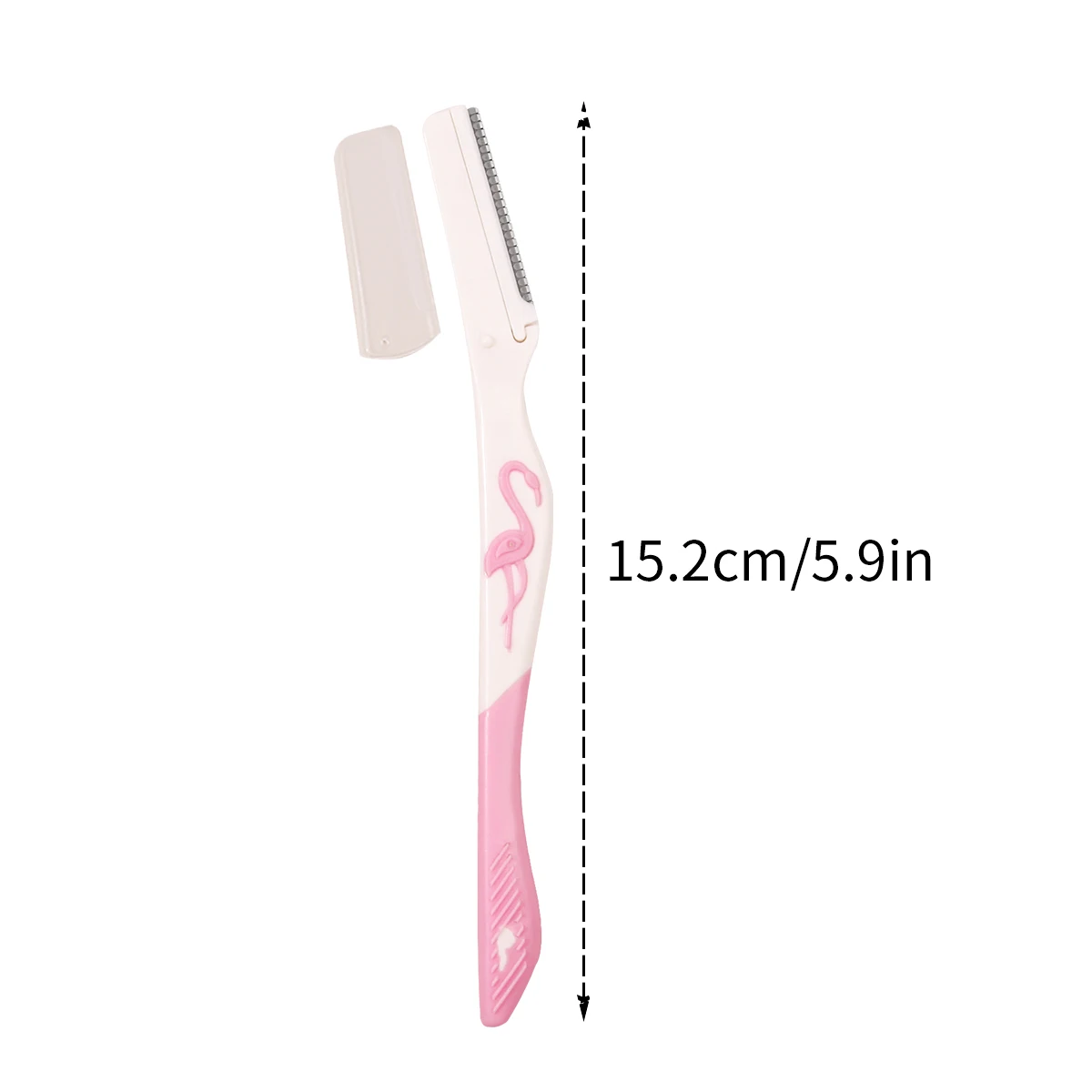 1 Stück Augenbrauen Rasierer Augenbrauen schneider Haarentferner Set Frauen Gesicht Rasiermesser Augenbrauen Trimmer Klingen Rasierer für Make-up Kosmetik