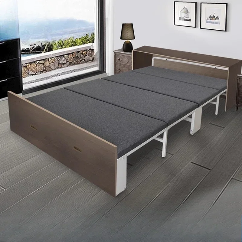 Small Hidden Foldable Adjustable Bed Hospital Wall Portable Retractable Letto Matrimoniale Multifunzionale Abatibles Horizontal
