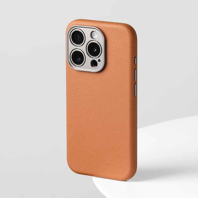 

Чехол для Iphone 16 Pro Max с магнитной зарядкой, роскошный кожаный чехол с фотокнопкой для Iphone 16/15/14/3, противоударный чехол для телефона