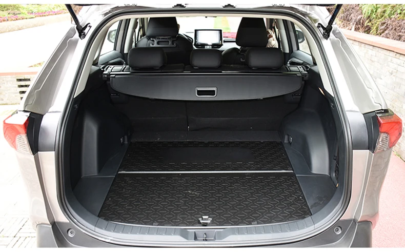 Trunk Cargo Cover For Toyota Corolla Cross 2020-2023 Security Shield Rear Luggage Curtain Partition Privacy Car Accessories