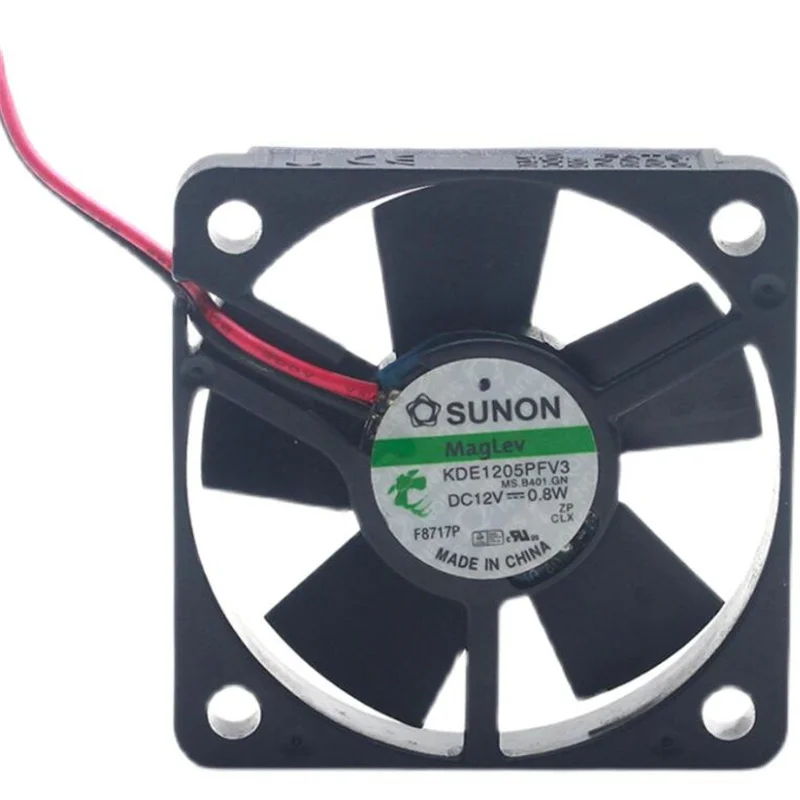 Wholesale: SUNON KDE1205PFV3 12V 0.8W 5010 5cm two-wire cooling fan