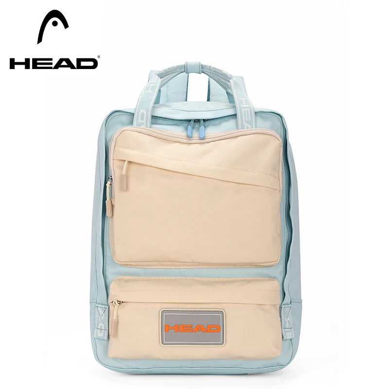 HEAD Schoo-Bolsa de libros universitarios para niñas, niños, adolescentes, hombres y mujeres, Mochila deportiva de viaje para gimnasio, compatible con computadora portátil de 15,6 pulgadas