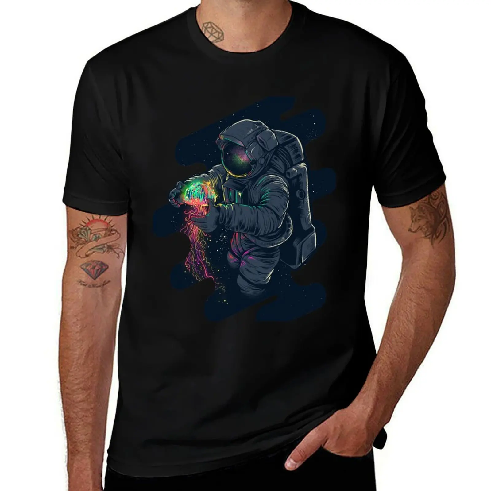 New Jellyspace T-Shirt Comfortable Workout Short Sleeve Shirt T-Shirt