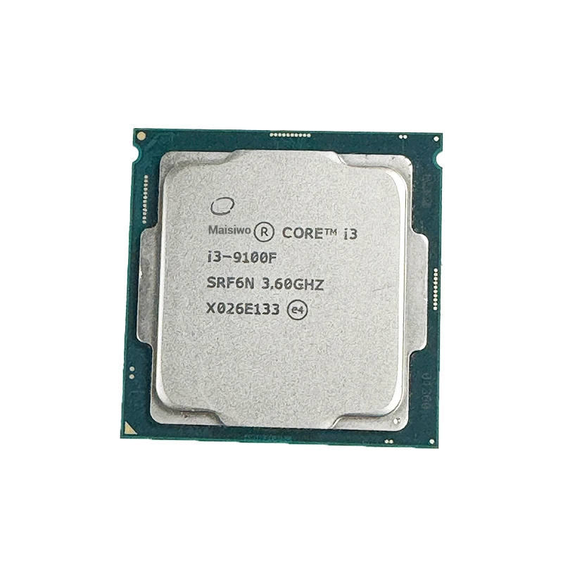 i3 9th Gen Processor 9100 9300 9320 9100T 9100E 9100TE 9100F 9300T LGA 1151 CPU