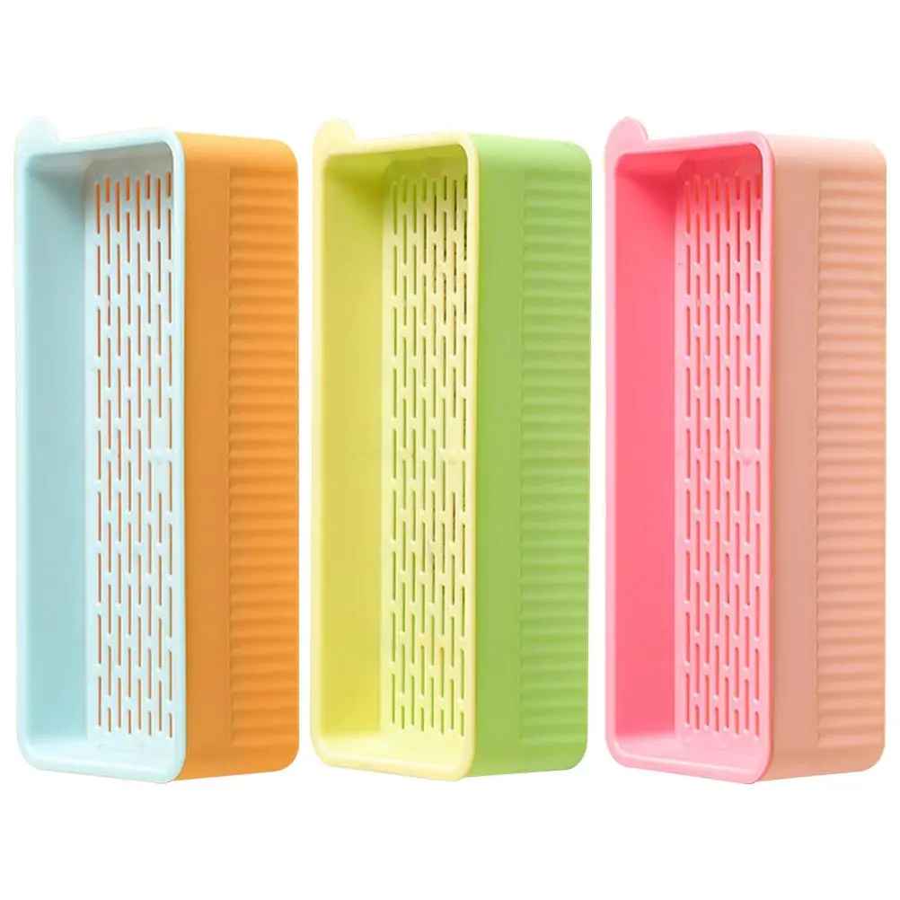 

3 Pcs Cat Planter Densely Holes Easy Root High Budding Soilless Hydroponic Inner Mesh Tray Plant Box Pet Container