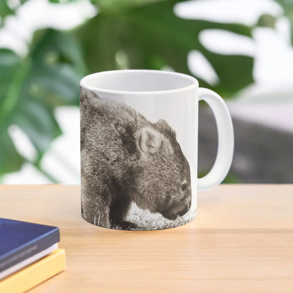 More Wombats Classic  Mug Coffee Simple Gifts Handle Round Cup Image Tea Drinkware Design Photo Printed Picture