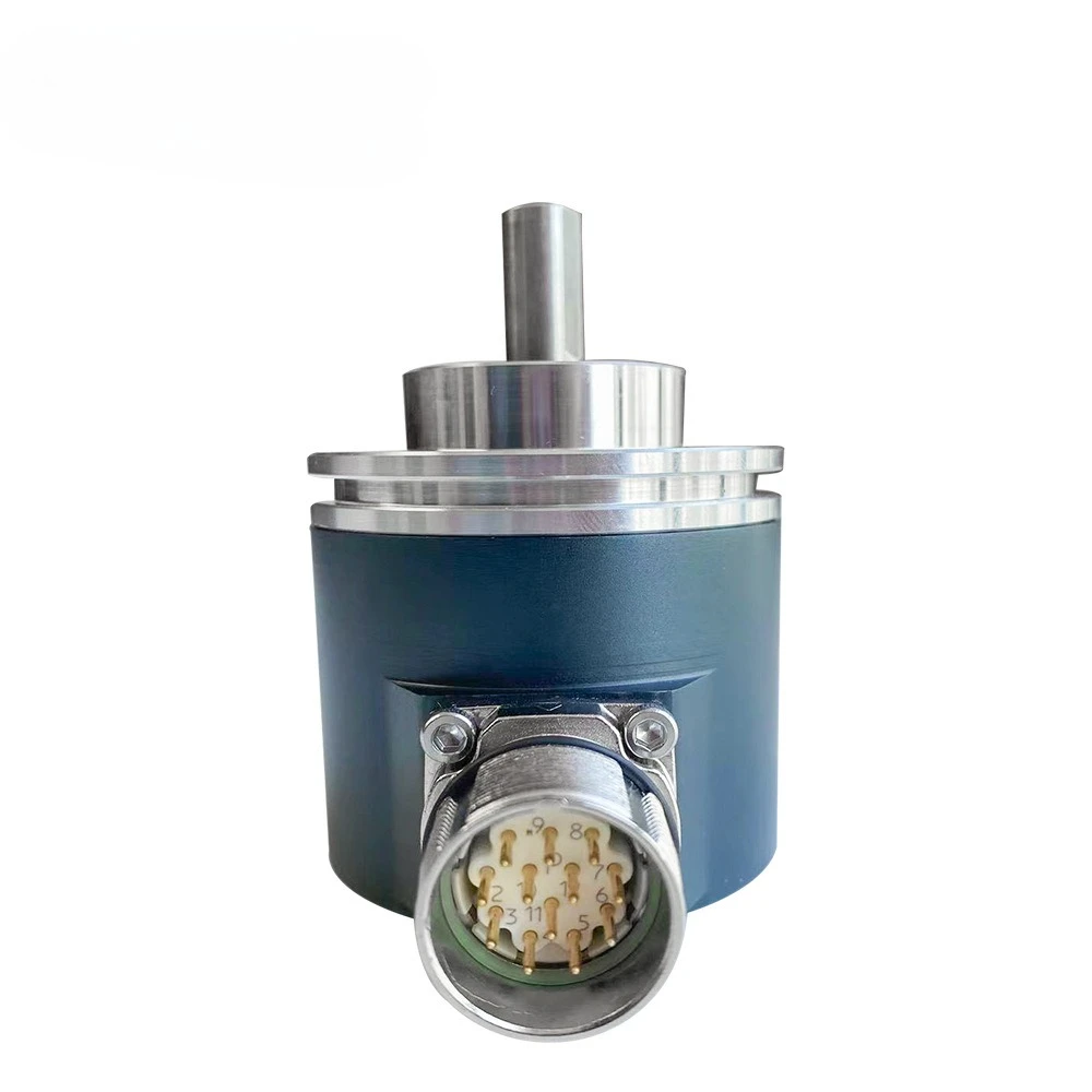 

RS485 Signal Output 58 Outer Diameter Out of Shaft Clamping Flange Plug Connection Absolute Encoder