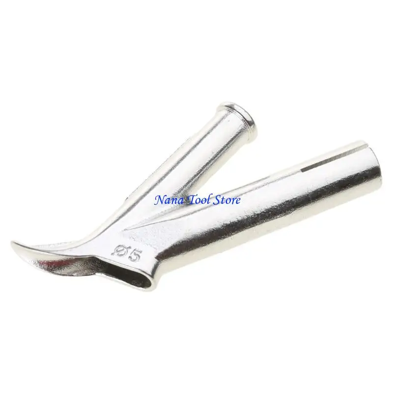 31GJ Speed Welding Nozzles 8mm Speed Welding Nozzles Replacement Heat Guns Tips Air Blower Triangle Speed Nozzle for PVC