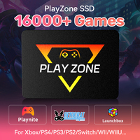 PlayZone 1TB External Emulator Game SSD Built-in 16000 Retro&AAA Games Portable Game Hard Drive For Xbox/Switch/PS4/PS3/NGC/WII