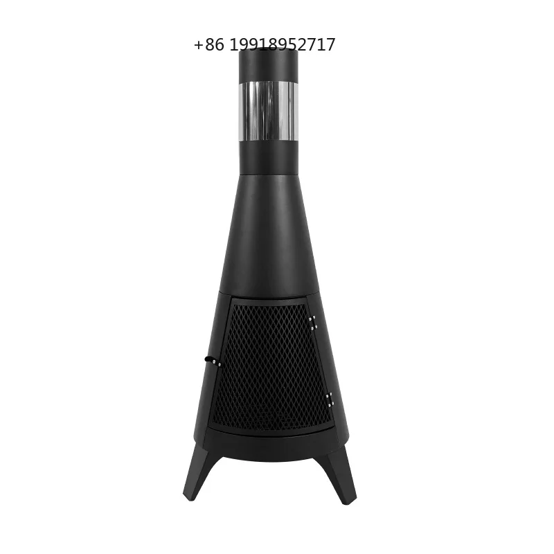 Large Capacity Camping Wood Stove Outdoor Heater with Chimney Stainless Heating Gear Patio Heater Bonfire Aquecedor Lareira
