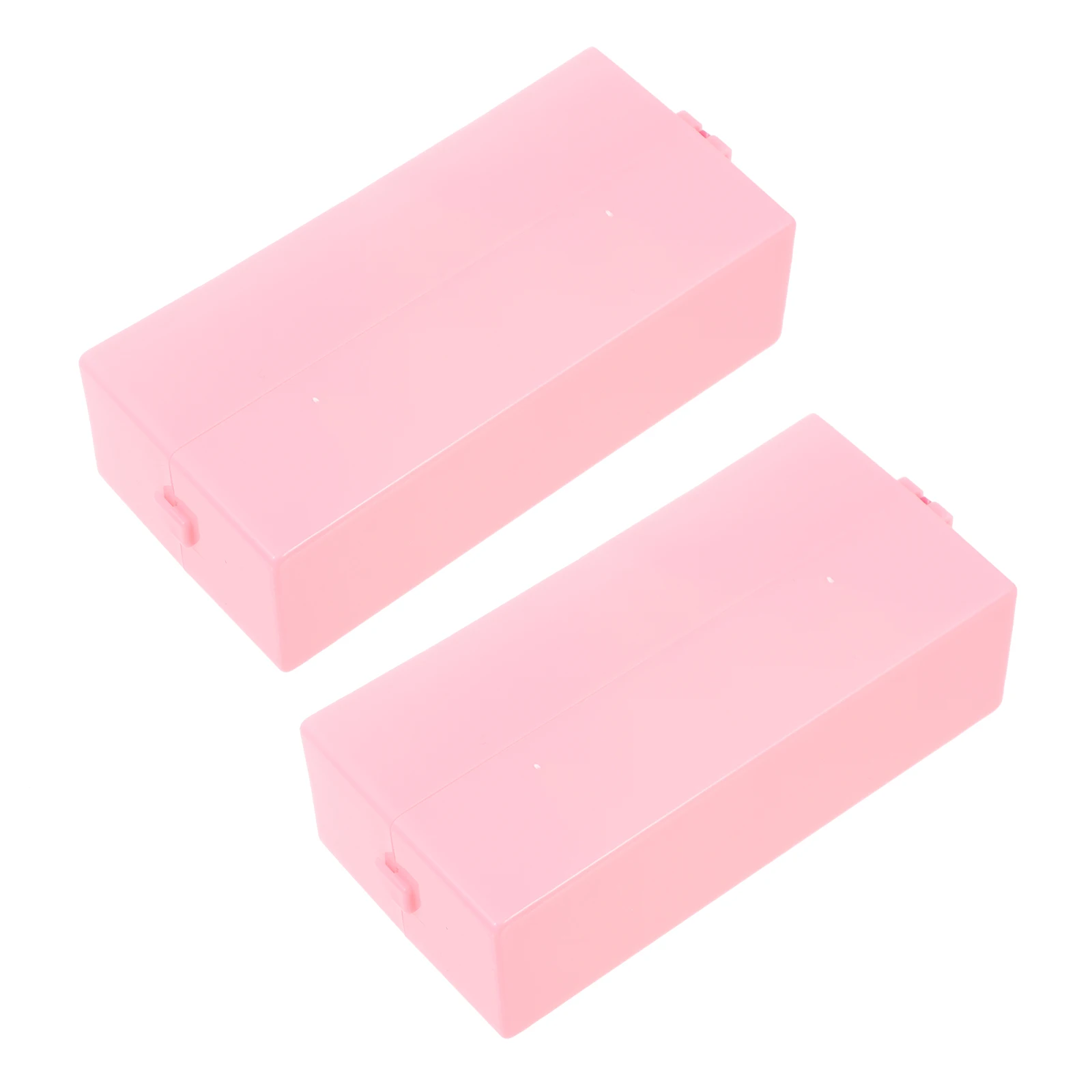 

Nail Drill Bits ganizer Pink Pedicure Grinding Head Storage Box Manicure Bits Container Practical Desktop Clean Neat Nail Art