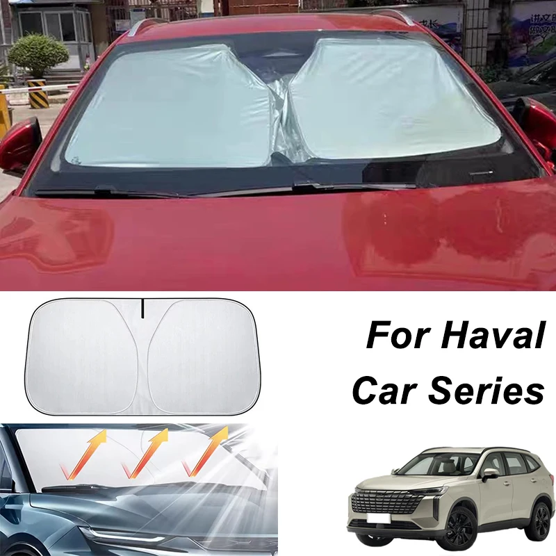 

Car Front Windshield Sunshade For Haval H6 H9 F7 F7x Jolion Dargo Big Dog Chitu M6 H2 H4 H7 F5 UV Protection Sun Shade