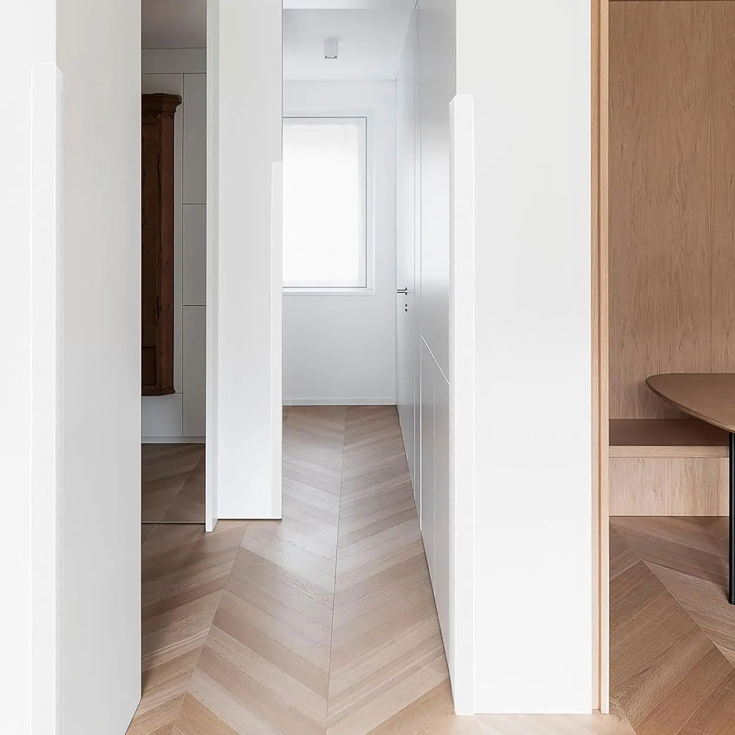 Protetores de Canto de Parede Autoadesivos Texturizados Brancos, 2x60 Polegadas, Pacote com 6 - Instalação Fácil, Sem Necessidade de Ferramentas