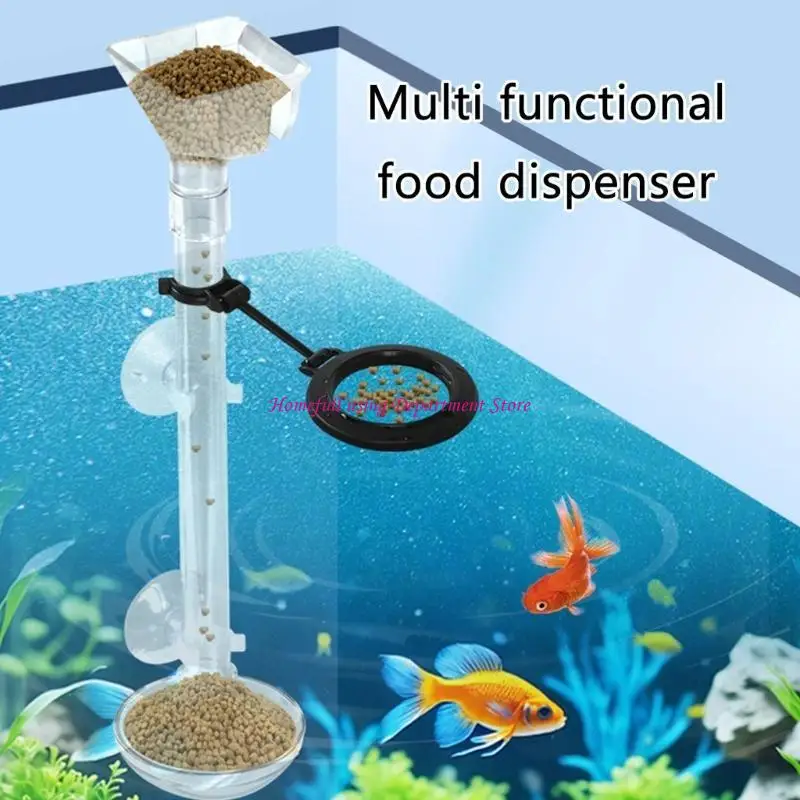 

1Set Life Feeders Fish Tanks Maintenance Tool Office Aquariums Feeding Accessory for Various Sized Fish Tanks