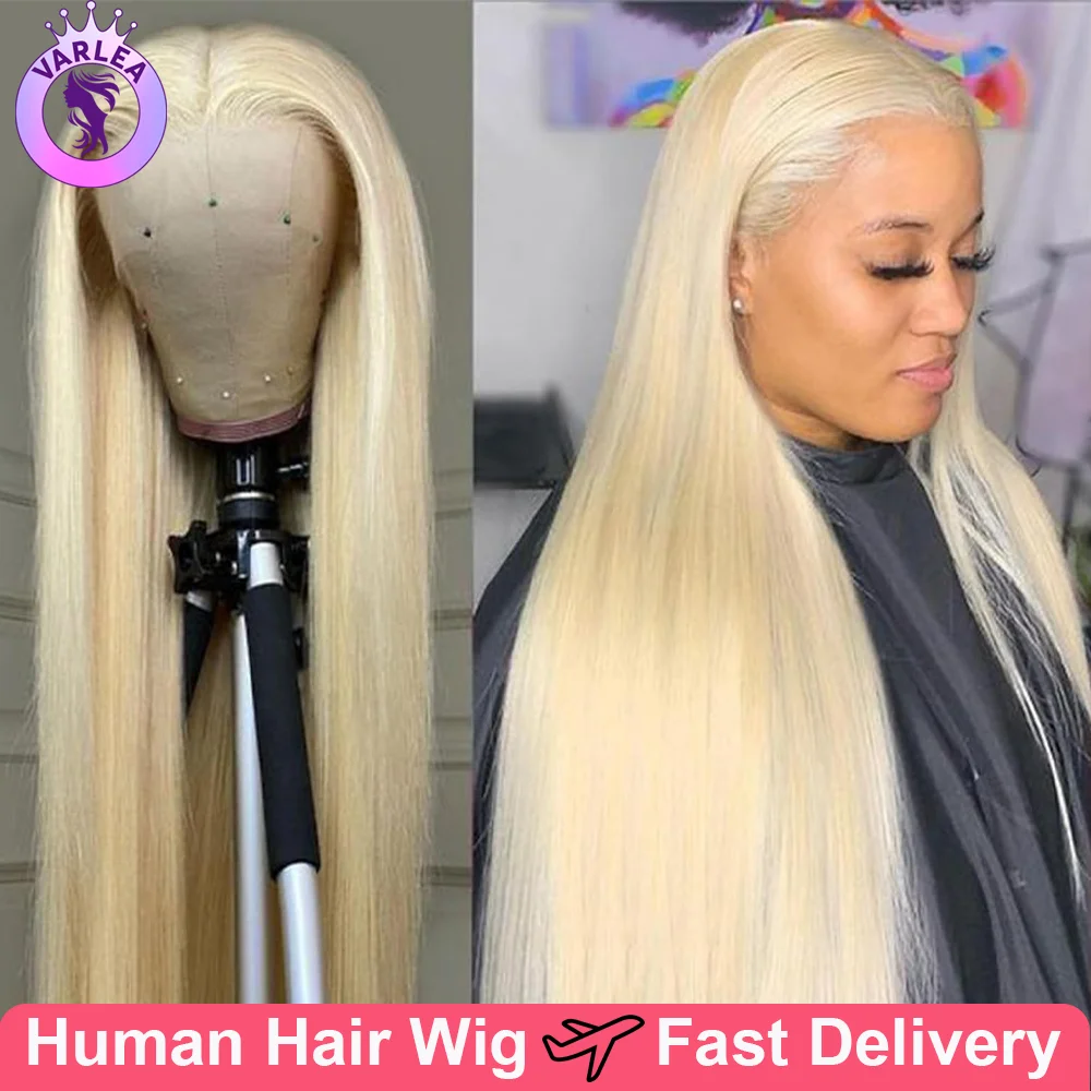 613 Straight 13x4 Lace Frontal Wigs Human Hair Blonde 613 13x6 Lace Front Wig Human Hair Straight 613 Human Hair Wig Pre Plucked