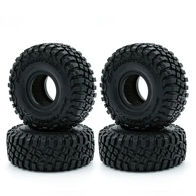 

RC Car 1.9 Inch 117mm Rubber Tire Rock Crawler Tyre For RC Car TRX4 TRX6 SCX10 D90 TK300 CC01 YIKONG 4102 4103 Ugrade Part