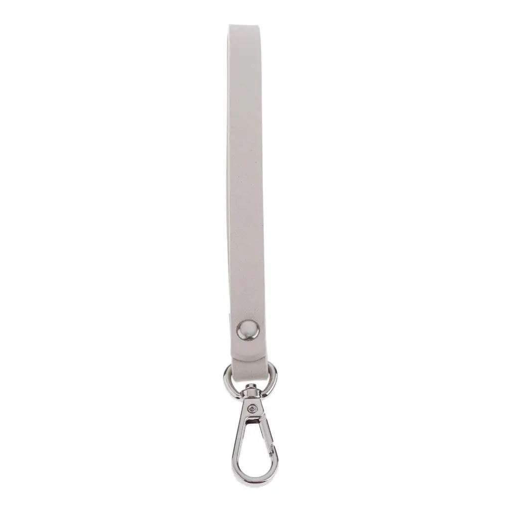 

Replacement PU Leather Keychain Hand Wrist Strap Pouch Bag Key Wristlet