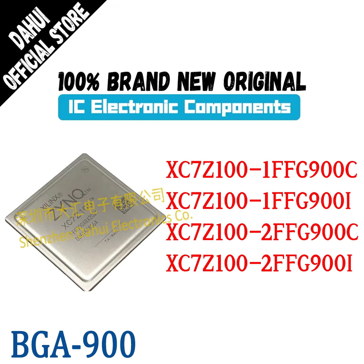 

XC7Z100-1FFG900C XC7Z100-1FFG900I XC7Z100-2FFG900C XC7Z100-2FFG900I XC7Z100 FGG900 BGA-900 chip IC new original