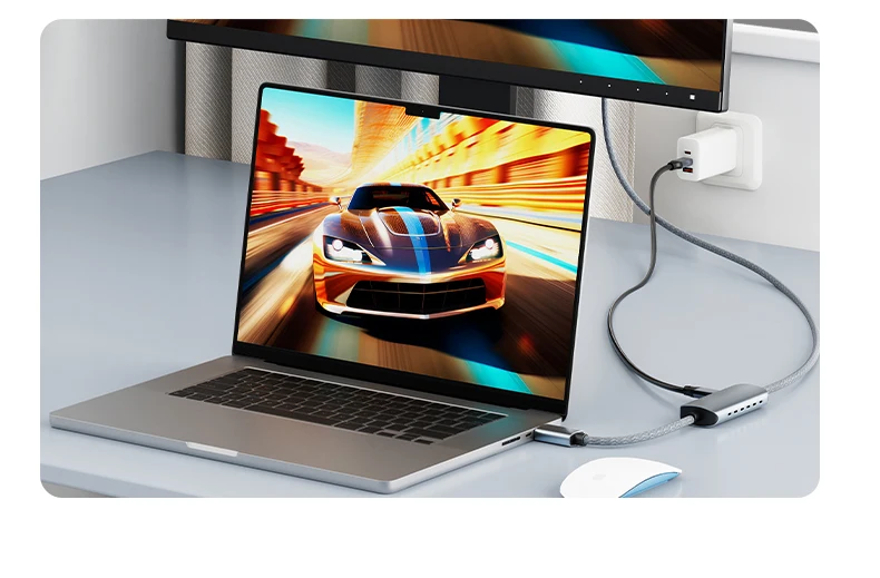 4K@60Hz Bidirektionales HDMI-zu-DP-Kabel, aktiver DP-zu-HDMI-Adapter für Switch/PS5/Xbox Laptop PC tragbarer Monitor Konverterkabel – Detail 7