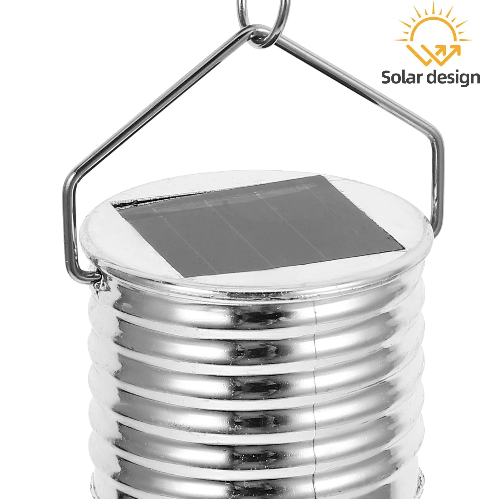 Solar LED Light Bulb, Portable Waterproof Hanging Lamp for Outdoor Garden Camping, Eco-Friendly 8000H Lifespan