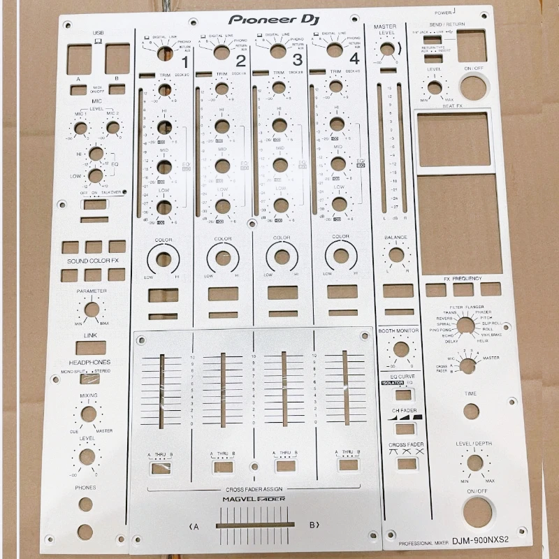 

Запасная часть для микшерного пульта DJM-900nxs2: белая железная панель (возможно, незначительная цветовая разница)
