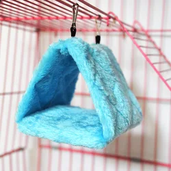 Pet Hamster Cage House, Hanging Nest, Parrot, Parakeet, Budgie, Cockatiel, Warm Bed, Hammock, Winter Toys