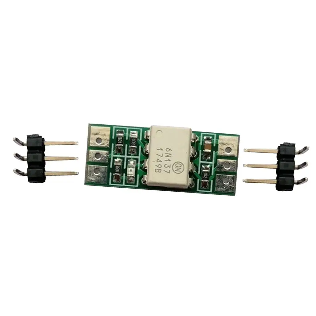 Optocoupler Isolation Board 5V Output DIP8 Photocoupling Signal Level Converter for Embedded Circuits