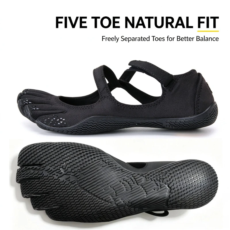Original Women’s Five-finger Shoes, Split-toe Shoes, Cloth Shoes—lightweight, Comfortable, and Soft