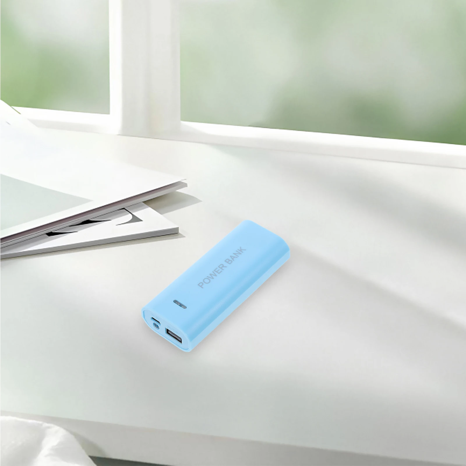 

Fake Power Bank Storage Box Multifunctional Sealed Money Container Compact Cash ganizer Plastic Mini Secret Hiding