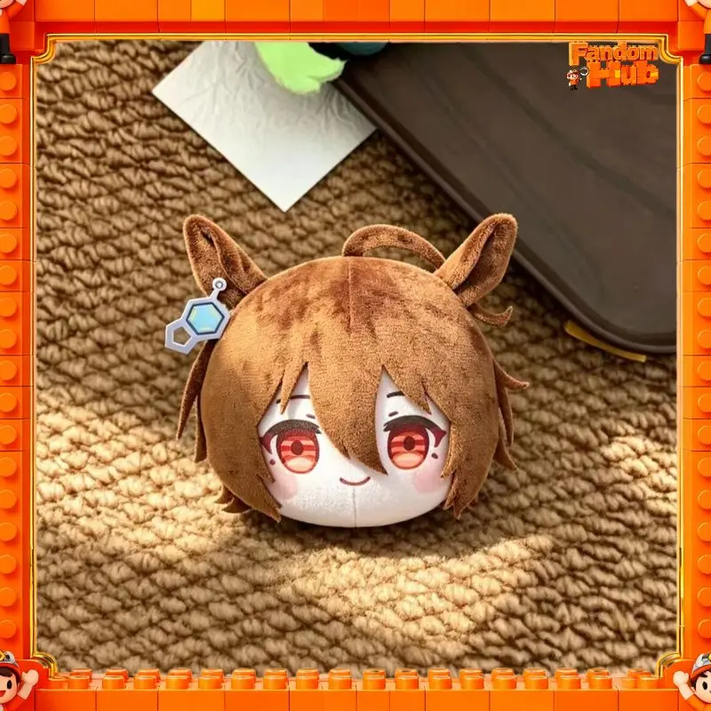 New Uma Musume Pretty Derby Amamo Cross Plush Mochi Keychain Cute Q Version Round Soft Doll Stress Relief Toy Gift