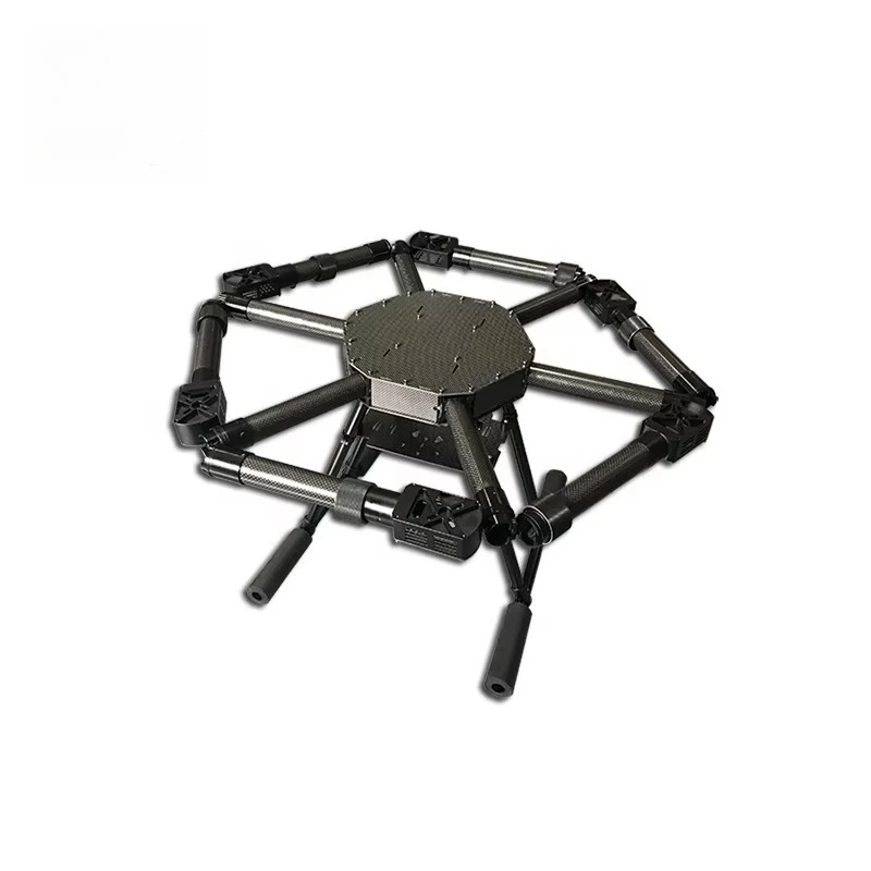 

V1000HZ Carbon Fiber Frame Kit,Cross-folding Agriculture UAV Frame Body With Landing Gear