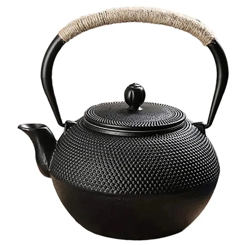 

Чугунный чайник для японского чая улун с инфузором из нержавеющей стали, 1200 мл, для кипячения воды