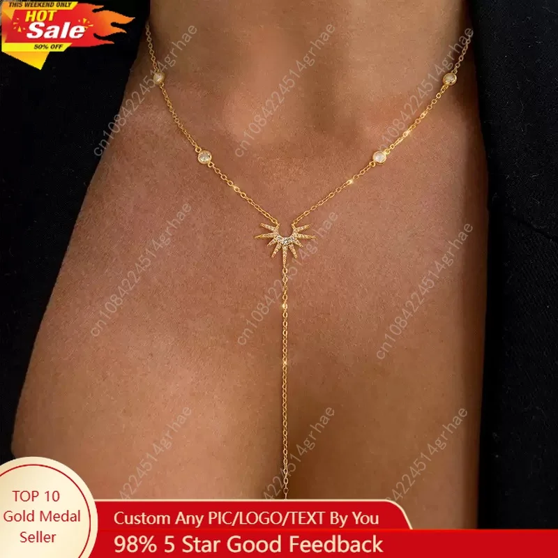 

Модные золотые Y-образные ожерелья с подвесками для женщин и девочек, роскошное колье с кубическим цирконием, длинная кисточка, висящее колье, ювелирное изделие, подарок