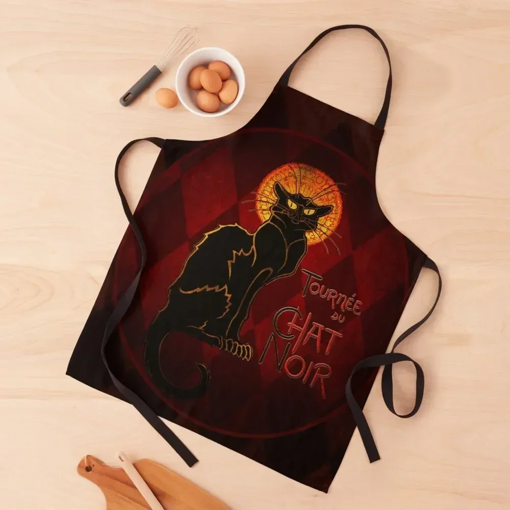 Chat Noir Apron Home Cleaning Things For The Kitchen Kids Apron