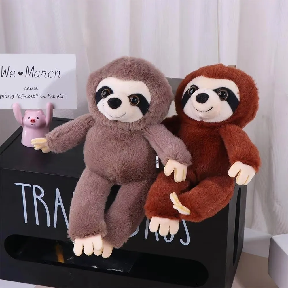 Cute Soft Sloth Small Pendant Simulation Pendant Plush Sloth Keychain Keychain Stuffed Animal Sloth