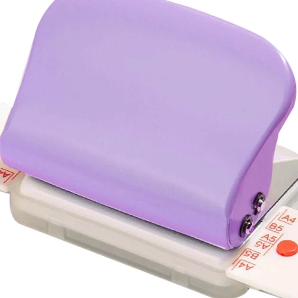 Multi Holes Mini Hole Puncher Portable Handheld Hole Punch Machine Light Weight Small Size Loose Leaf Punch DIY Craft Project